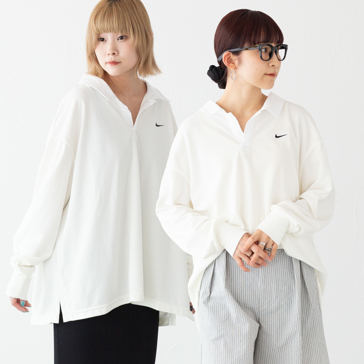 楽天市場】ナイキ ウィメンズ オーバーサイズド ロングスリーブ