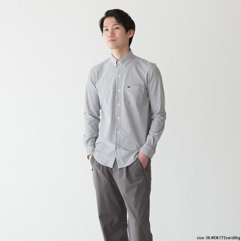 楽天市場】ラコステ クールマックスブレンド 鹿の子地 ストライプ