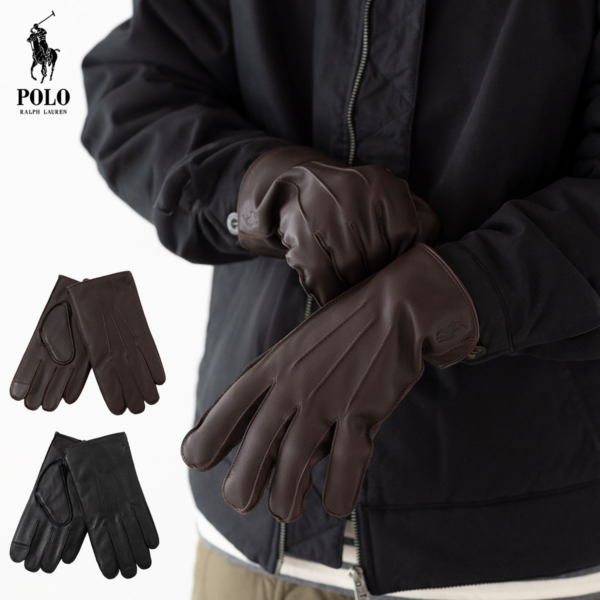楽天市場】ポロ ラルフローレン レザー 手袋 ナッパ タッチ グローブ