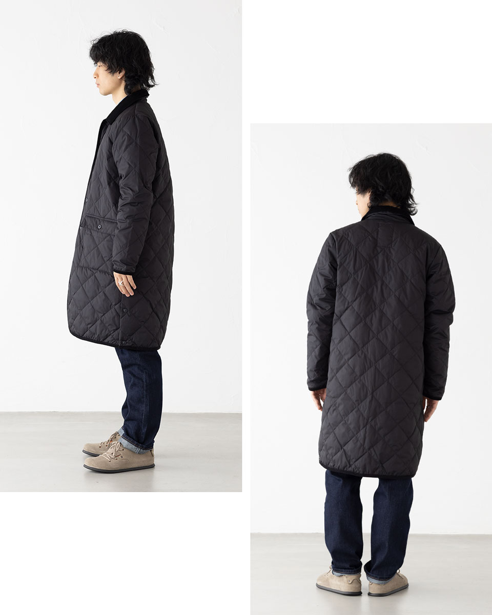 楽天市場】タイオン シティ パイピングカラー ロングダウンコート