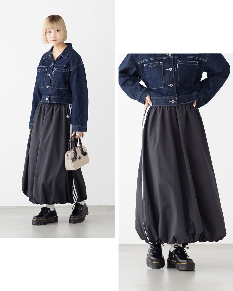 楽天市場】アディダス バルーン ロング スカート adidas Originals