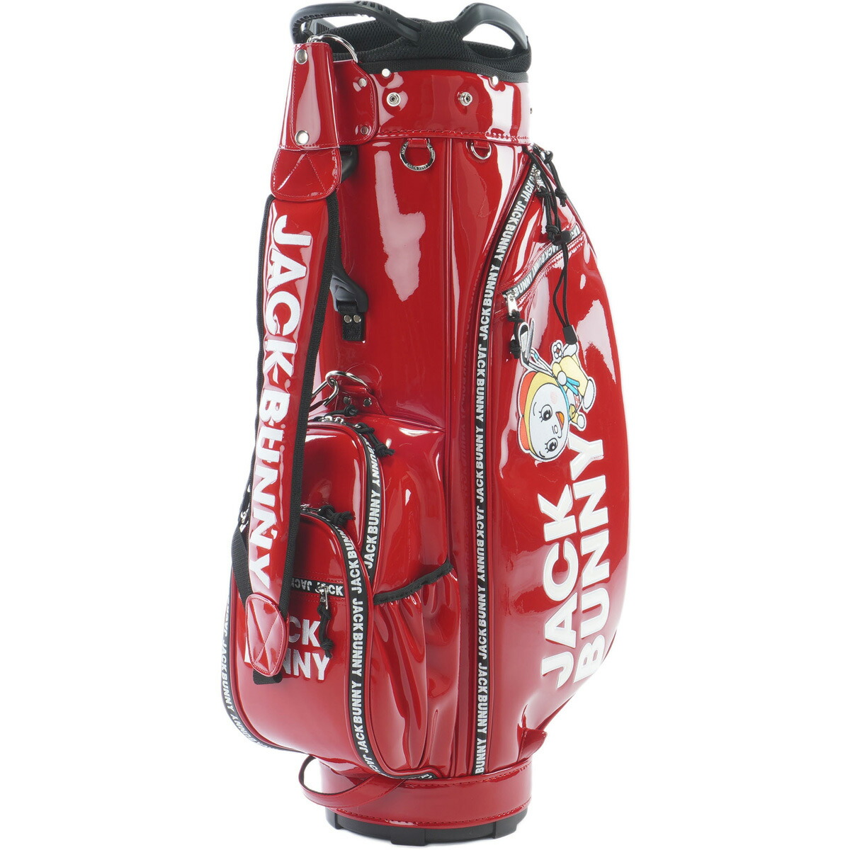 楽天市場】パーリーゲイツ キャディバッグ（カラーレッド）の通販