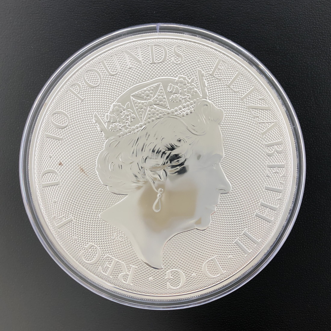 楽天市場】イギリス 10ポンド銀貨 2021年 10オンス クィーンズビースト