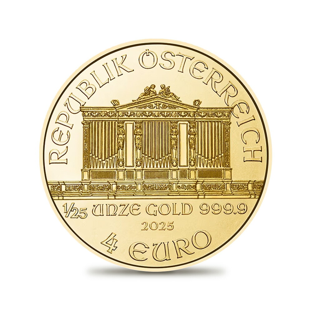 楽天市場】☆即納追跡可☆ オーストリア 2025 ウィーンフィル 4ユーロ