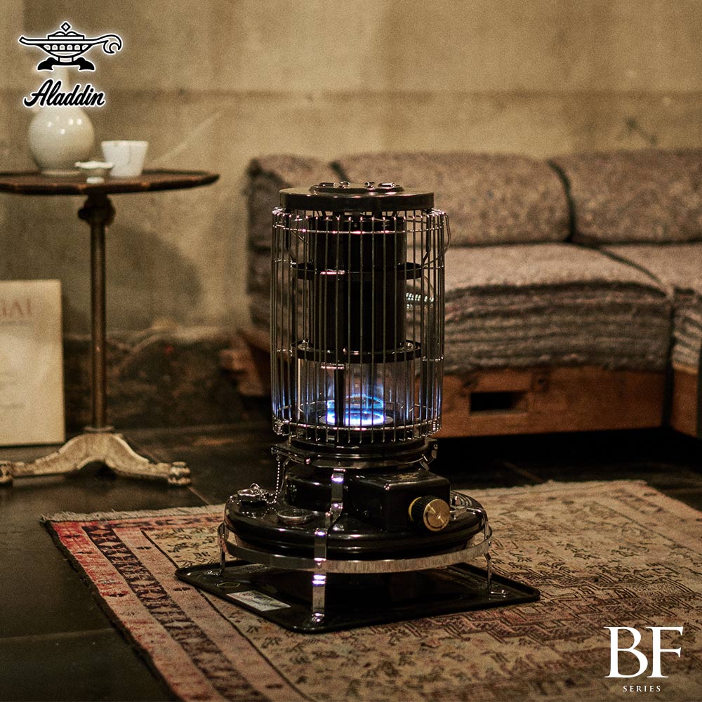 楽天市場】アラジン ブルーフレームヒーター ブラック 石油ストーブ