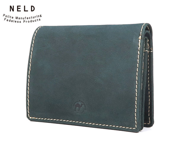 楽天市場】【選べるノベルティ付】 NELD ネルド ラクダレザー 短財布