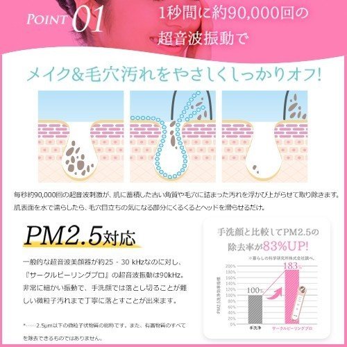 楽天市場】[最大400円OFFクーポン配布中] サークルピーリングプロ 美顔