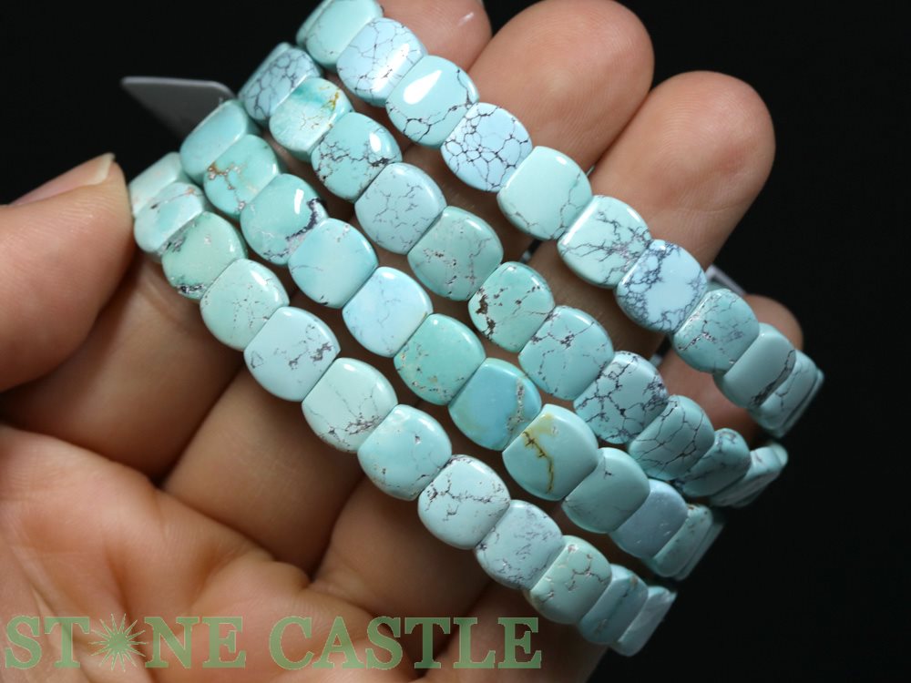 楽天市場】☆高品質☆【ブレスレット】天然ターコイズ バングル