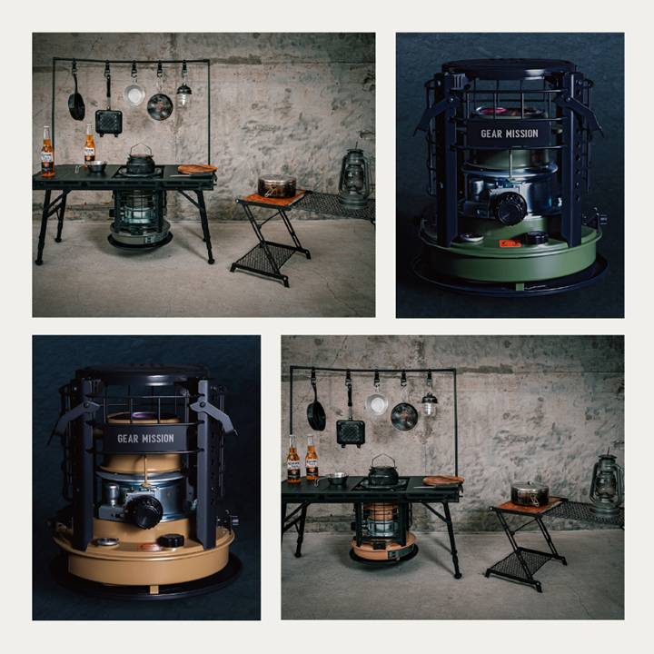 楽天市場】【在庫有り】トヨトミ 煮炊き暖房用石油こんろ K3-GM1(G