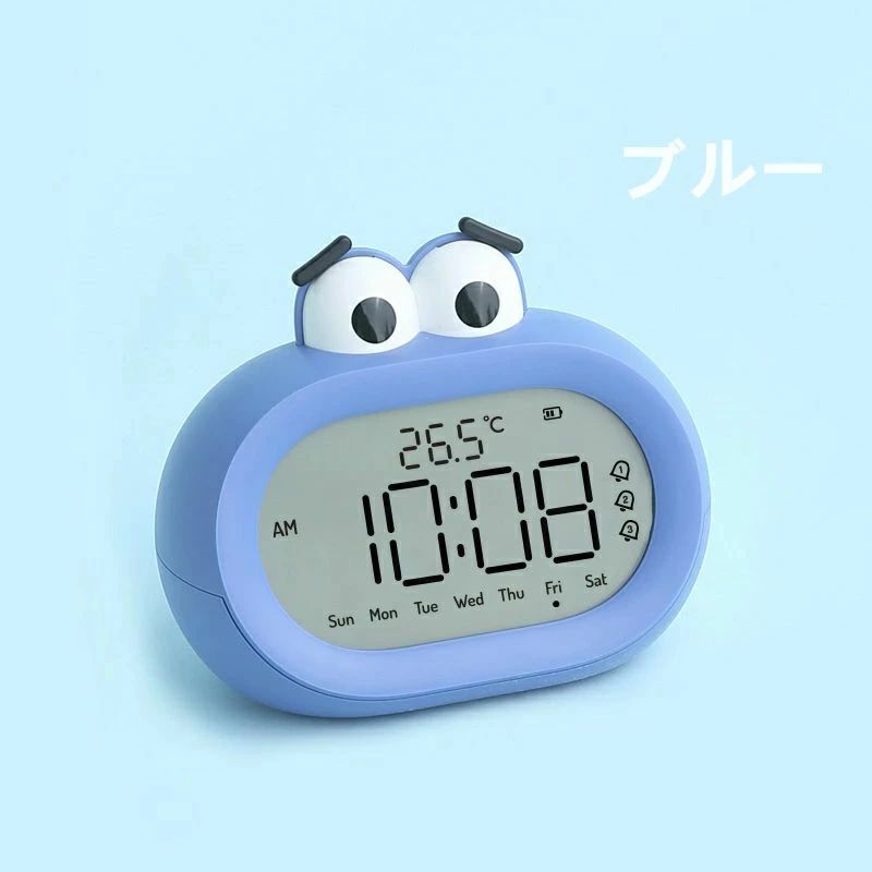 楽天市場】目覚まし時計 置き時計 かわいい 電池式 デジタル おしゃれ