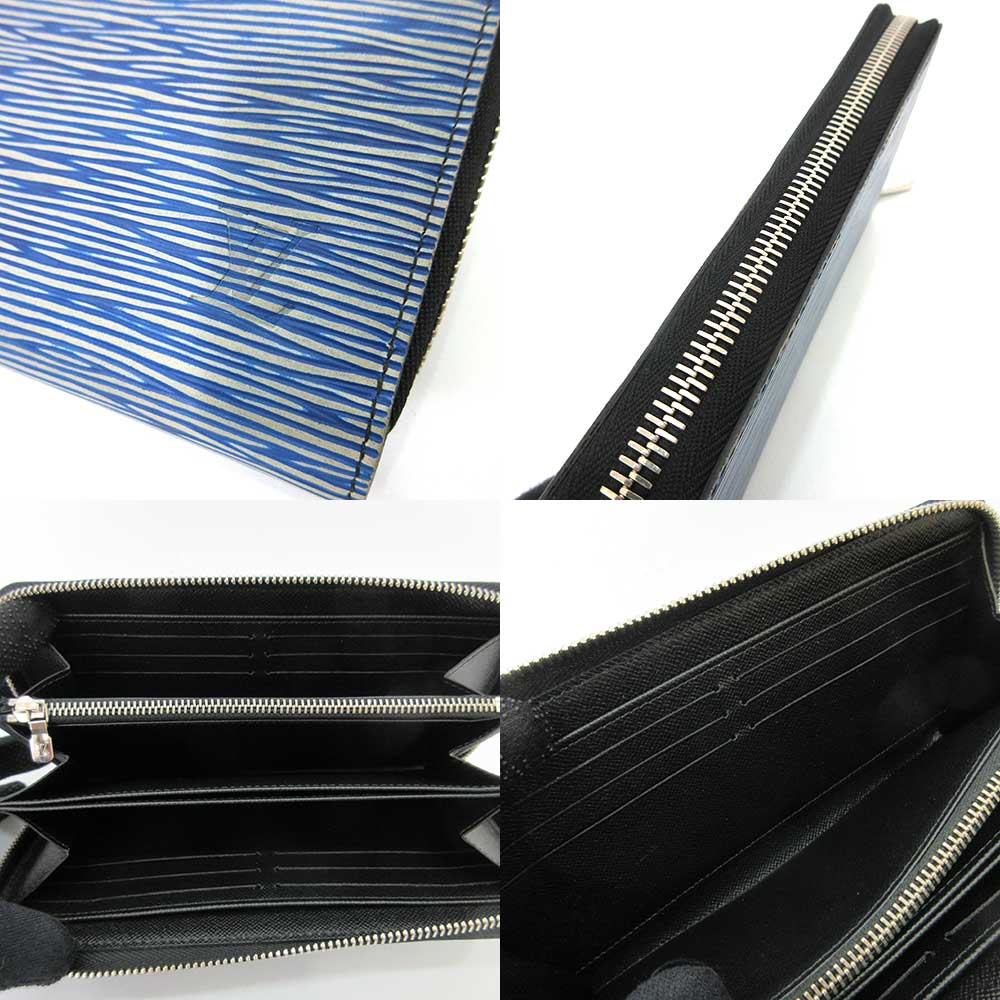 楽天市場】ルイヴィトン 財布 ジッピーウォレット ブルー系 青系 長