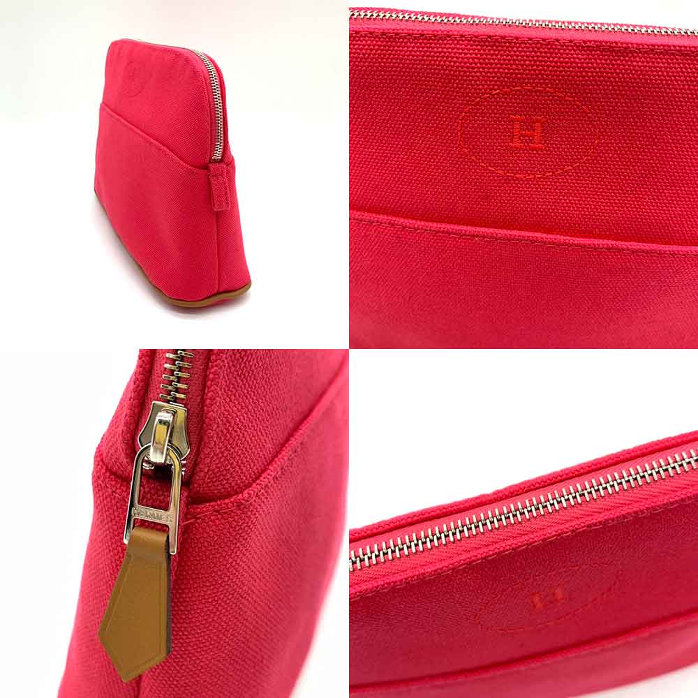 楽天市場】エルメス 未使用品 小物 ボリードポーチPM ピンク シルバー