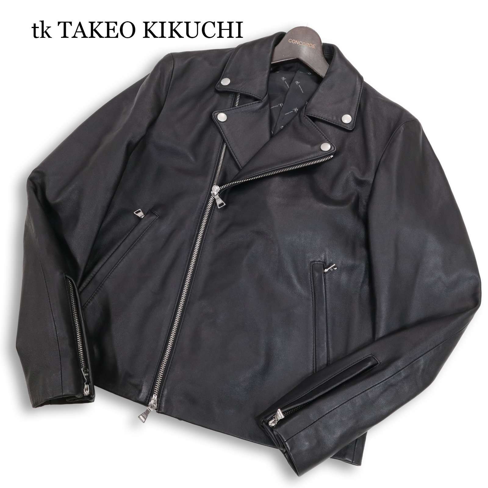 楽天市場】ラムレザー ライダース tkの通販