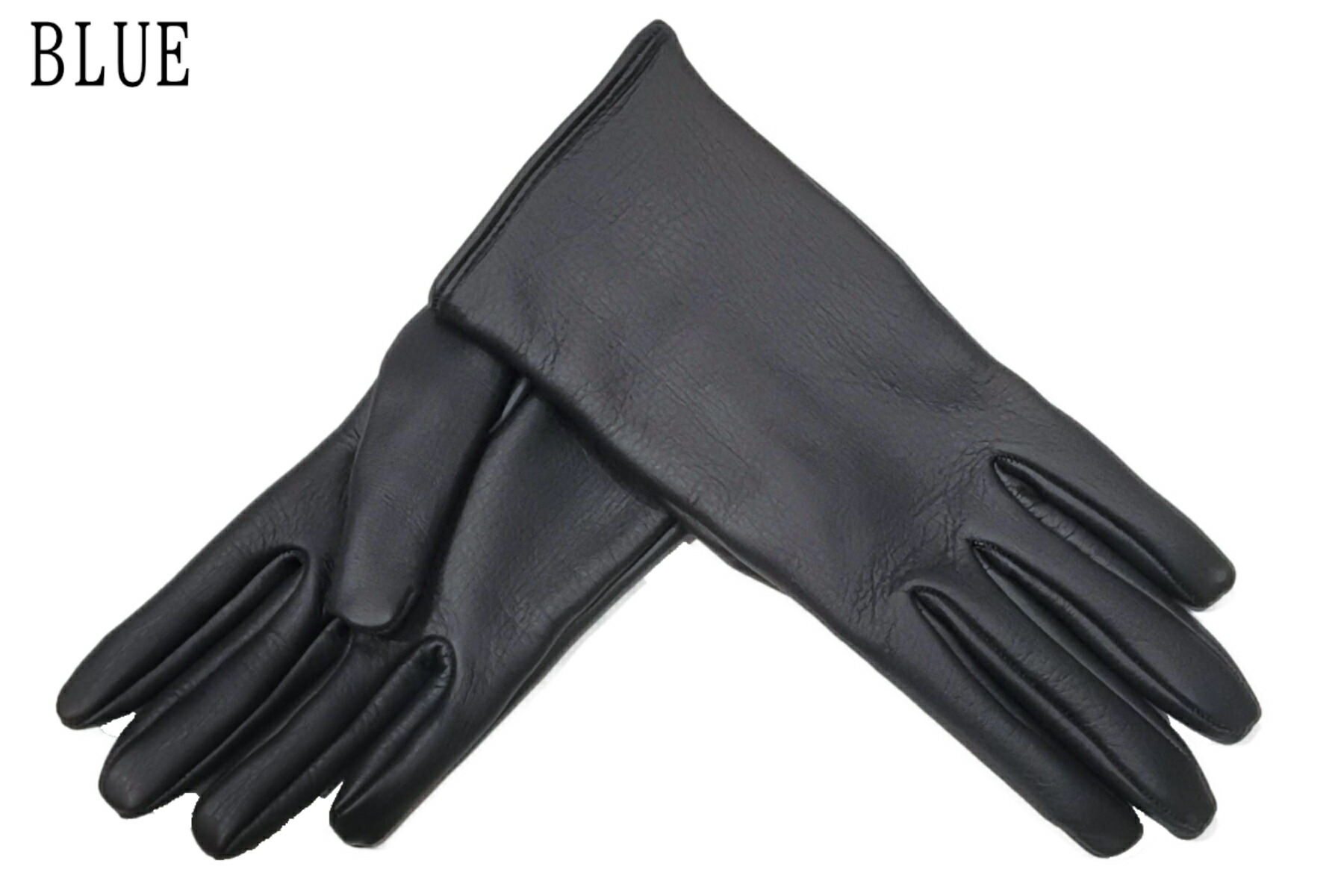 初売り 今季 メローラ ディア黒 カシミア黒 革手袋 グローブ MEROLA 初