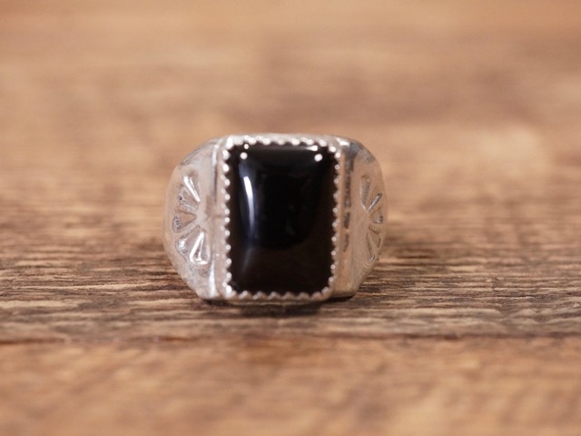 楽天市場】INDIAN JEWELRY : NAVAJO BLACK ONYX RING / インディアン