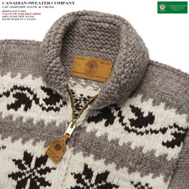 楽天市場】カナディアンセーター｜カウチンセーター（ジャケット