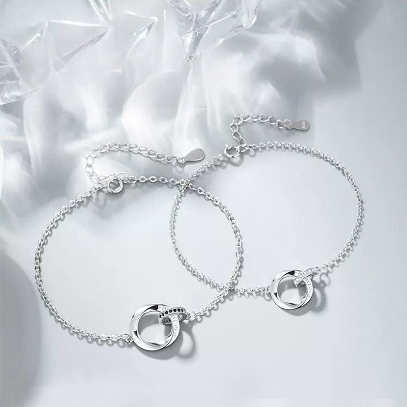 楽天市場】ペアブレスレット ペアルック カップル お揃い 金属