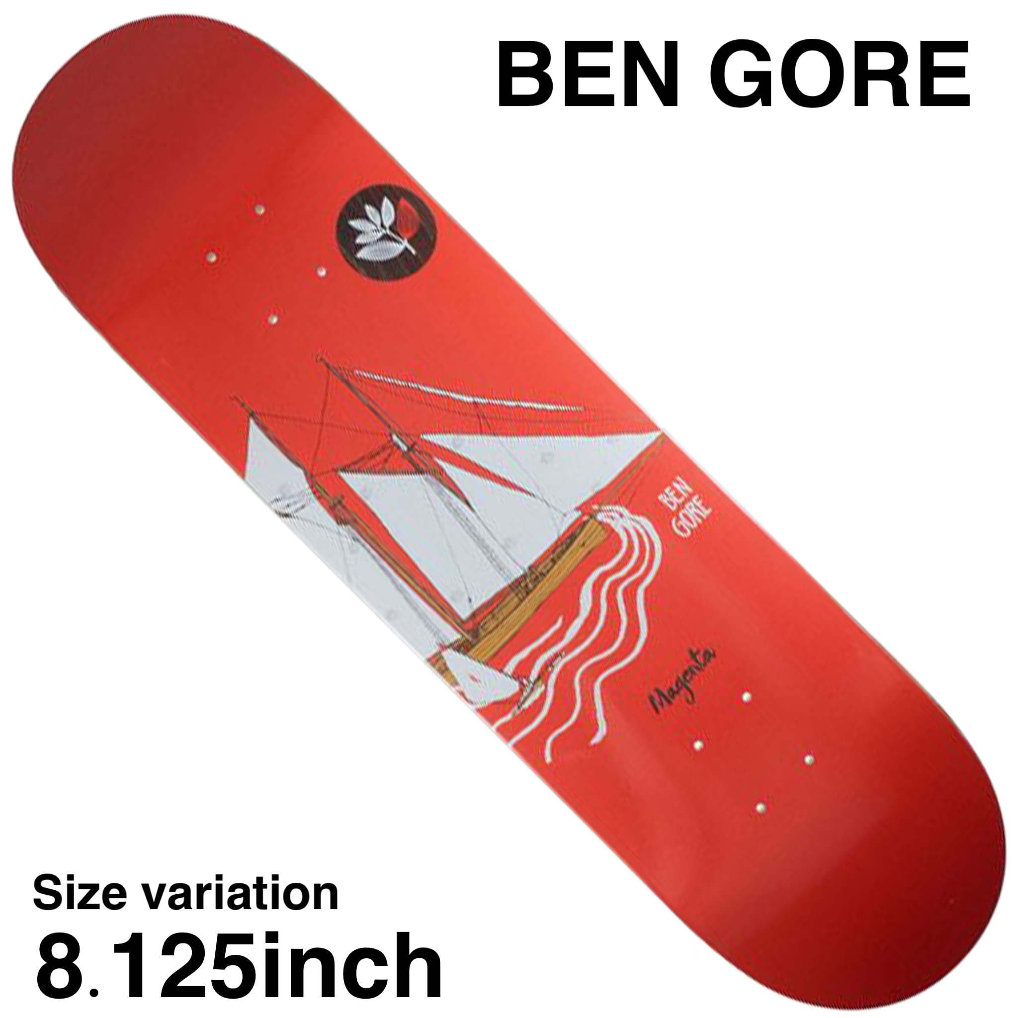 楽天市場】MAGENTA SU25 NAUTIC SERIES マゼンタ デッキ スケート