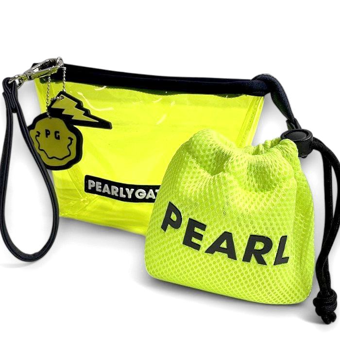 PEARLY GATES ゴルフバッグ ネオンイエロー PEARLY GATES 蛍光イエロー