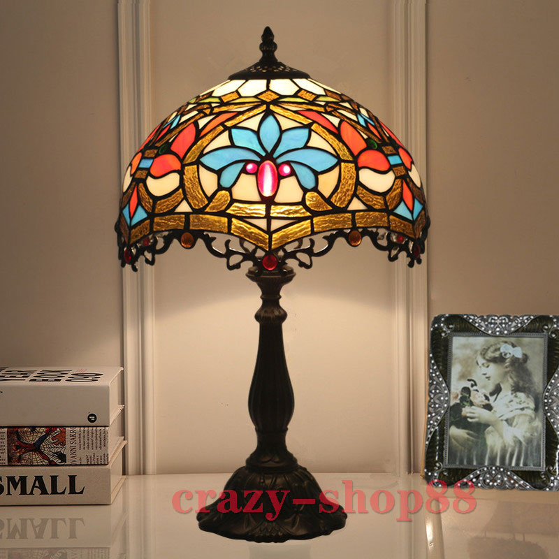 楽天市場】テーブルランプ ステンドグラスランプ ティファニーライト