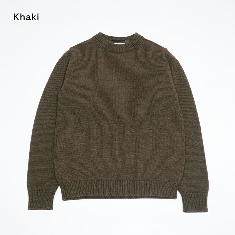 楽天市場】satoseni standard ミドルゲージ プレーンセーター 佐藤繊維