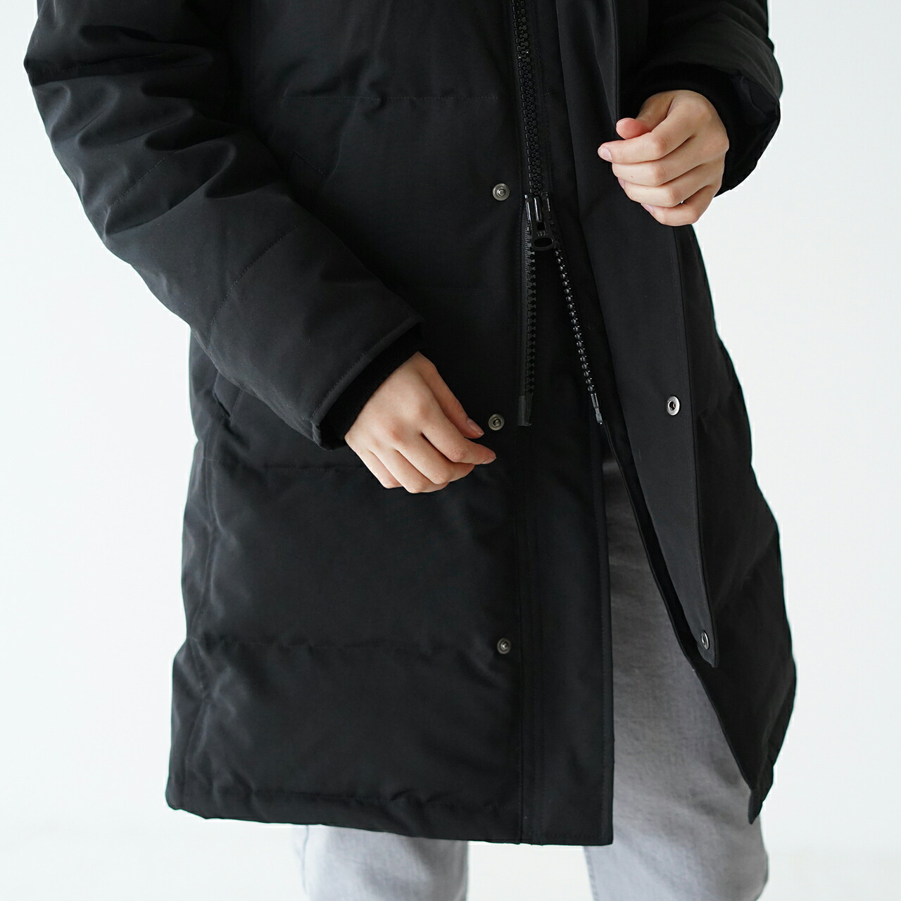 楽天市場】ダントン DANTON フード付き ロング丈 ダウンコート FAKE