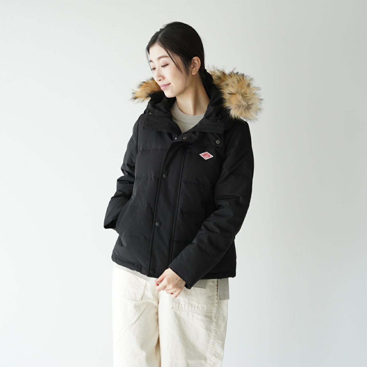 楽天市場】ダントン DANTON ショート丈 ダウンジャケット フェイク