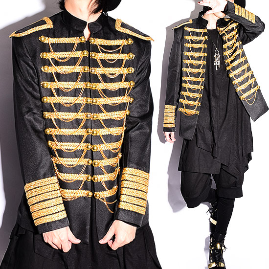 楽天市場】ナポレオンジャケット メンズ ナポレオンコート インポート