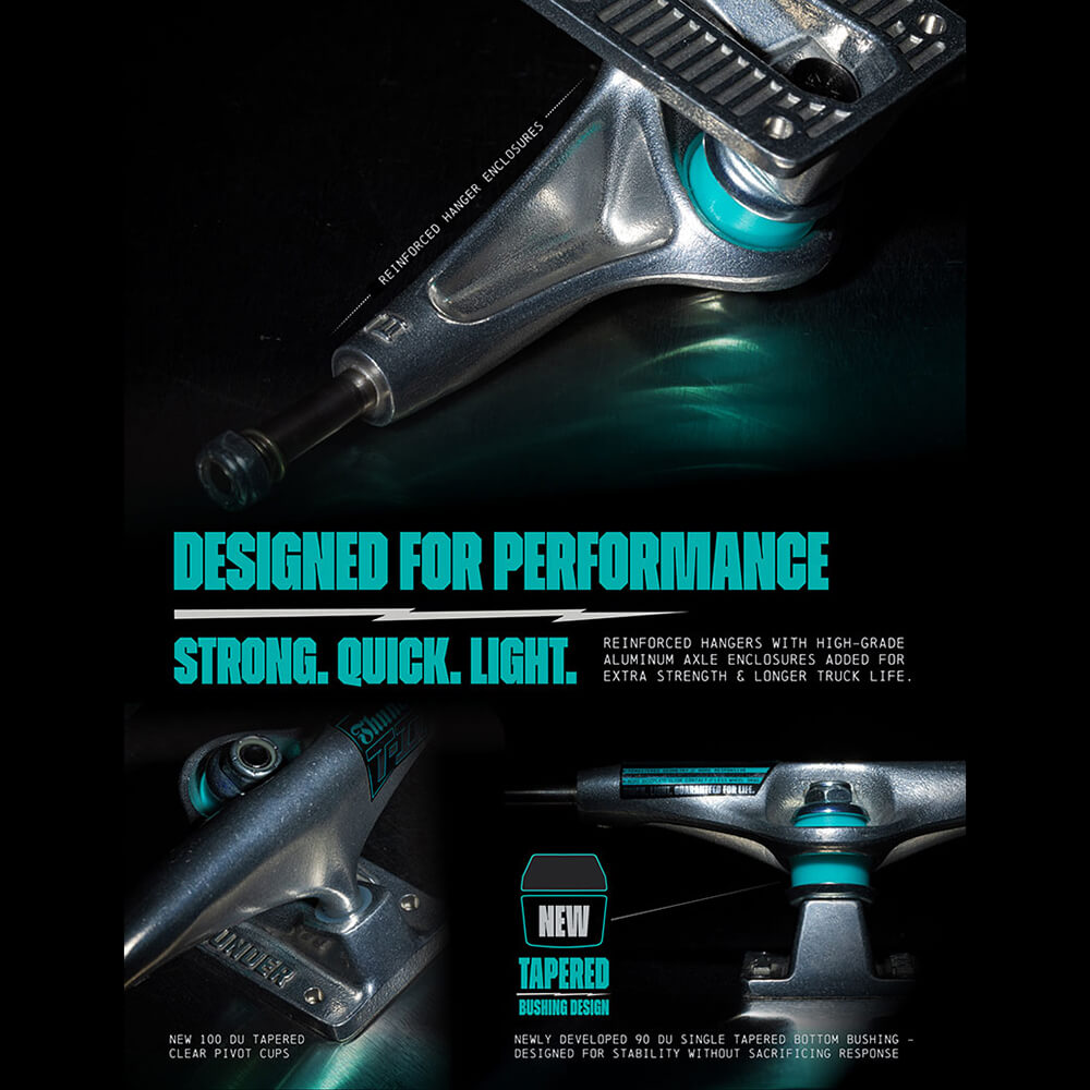 楽天市場】THUNDER TRUCK サンダー トラック T-II 147 HI シルバー