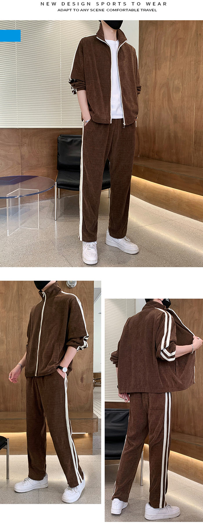 楽天市場】セットアップ メンズ 韓国 スウェット上下 スエット ジップ