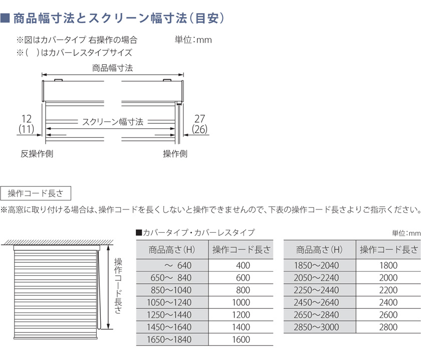 楽天市場】調光ロールスクリーン▽ハナリ カバータイプ ループコード式