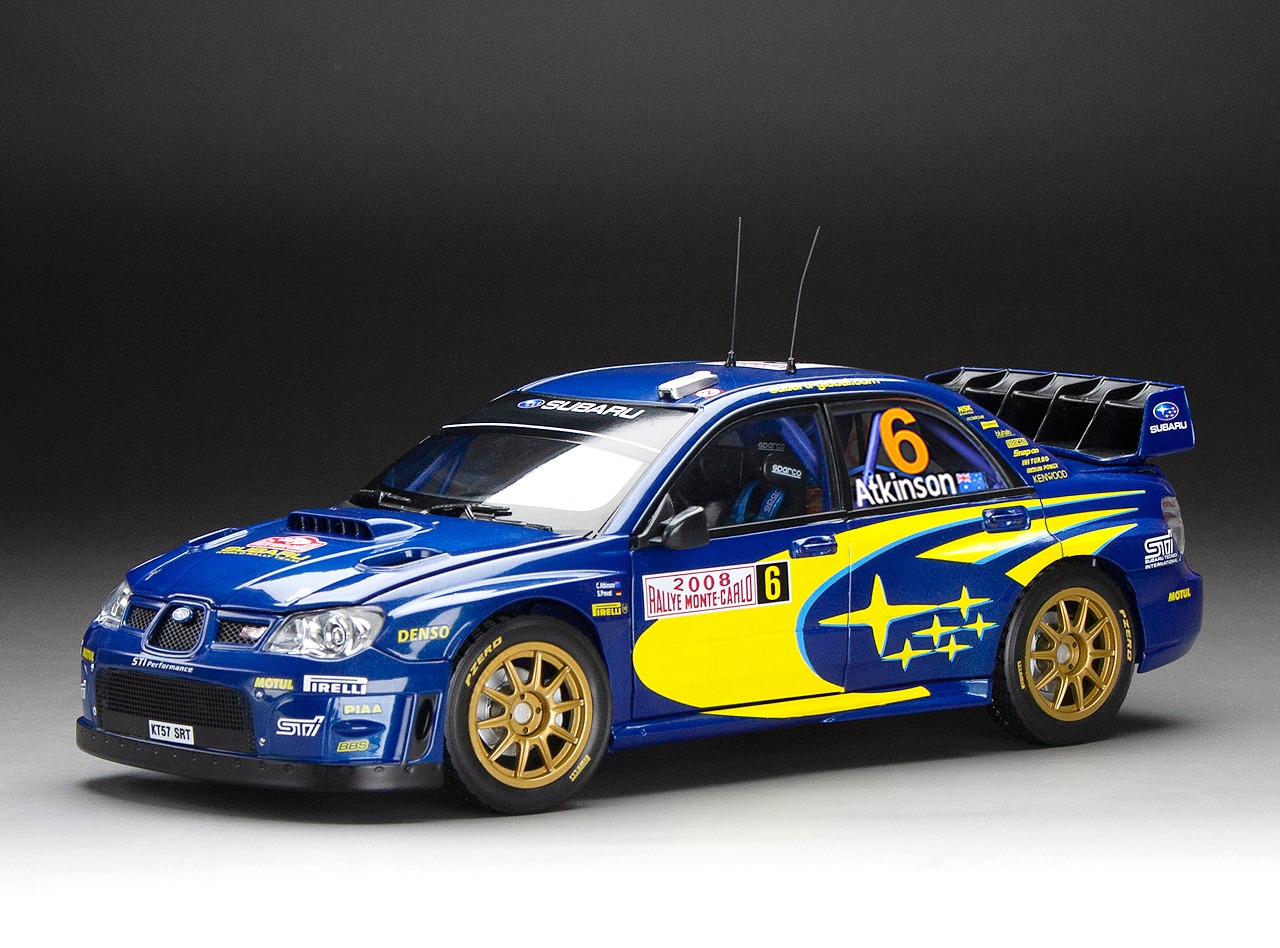 楽天市場】オートアート 1／18 ミニカー スバル インプレッサ wrc 1997