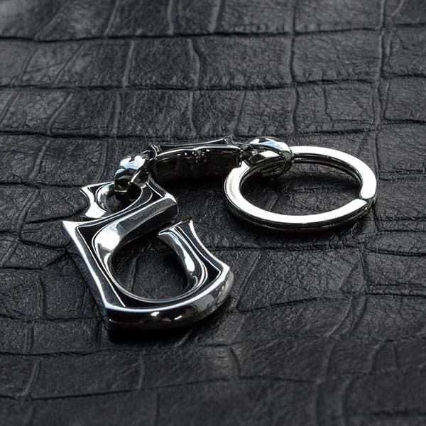 楽天市場】キーチェーン キーホルダー 送料無料 シルバー シルバー925