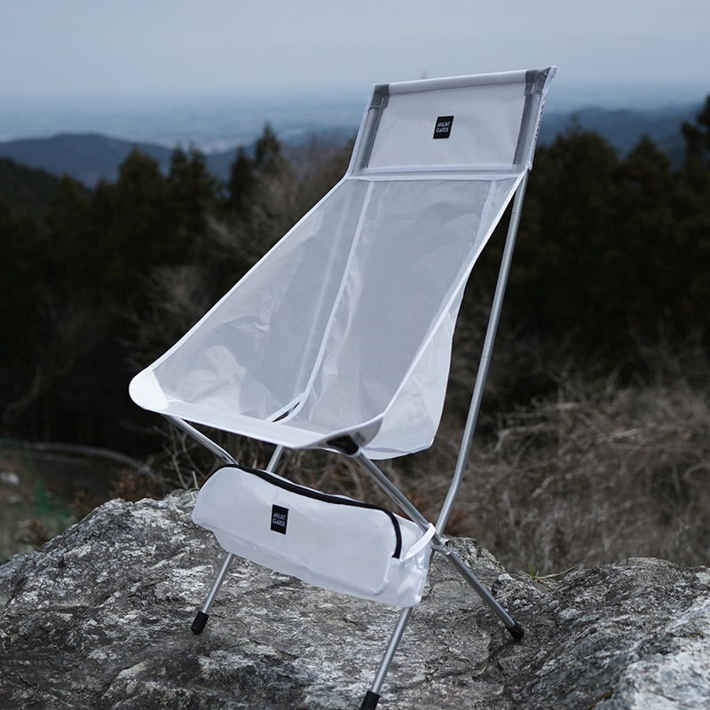 楽天市場】アウトドアチェア ホワイト AVANT GARDE(アバンギャルド