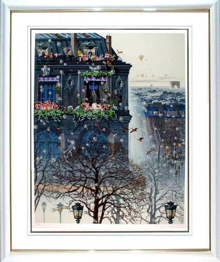 楽天市場】ヒロヤマガタ シルクスクリーン 1996 フォギーデイ