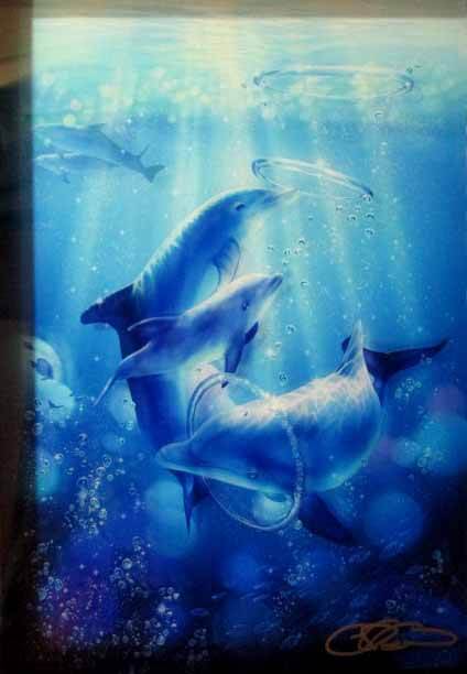 楽天市場】クリスチャン リース ラッセン ドルフィンシンフォニー