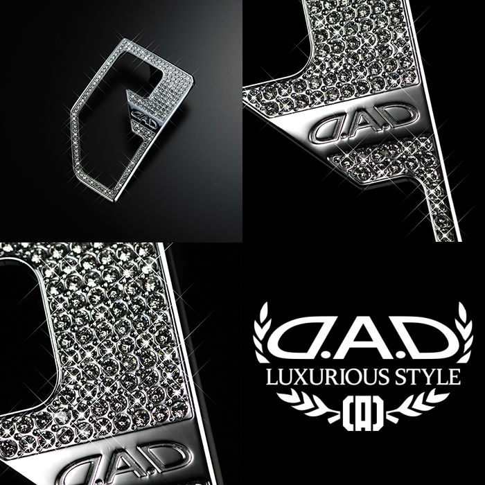 楽天市場】車種専用設計でフィット感、バツグン D.A.D クリスタル