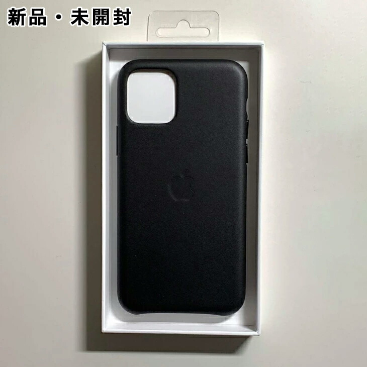 楽天市場】Apple純正 iPhone 11 Pro レザーケース・ブラック 新品