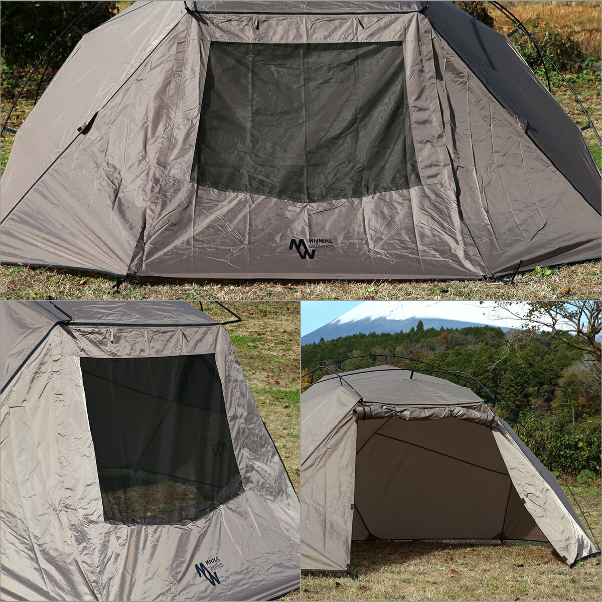 楽天市場】MINIMAL WORKS ミニマルワークス GLAMOR SHELTER SET