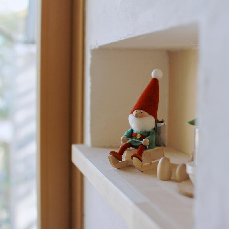 楽天市場】そりに乗ったサンタ Joy to the world NORDIKA nisse
