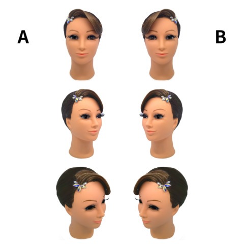 楽天市場】【オーダー可能】多美咲 前髪オーナメント 低め XC003A/B
