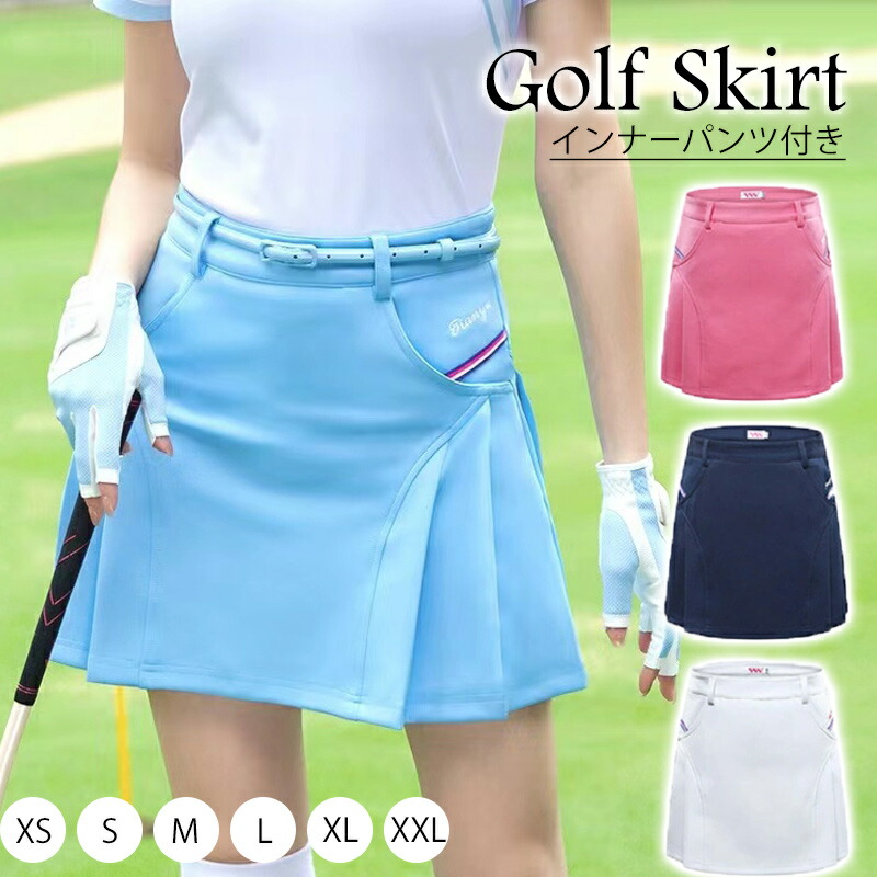 楽天市場】ゴルフウェア レディース ゴルフスカート 春夏 大きいサイズ