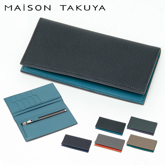 楽天市場】MAISON TAKUYA メゾンタクヤ 財布 長財布 二つ折り 小銭入れ