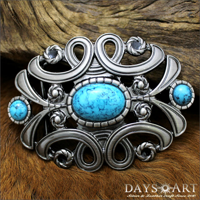 楽天市場】バックル ターコイズの通販