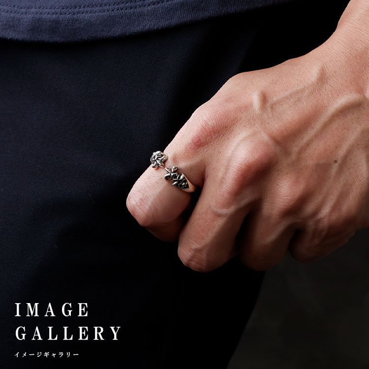 楽天市場】リング メンズ レディース シルバー 百合の紋章 フルール