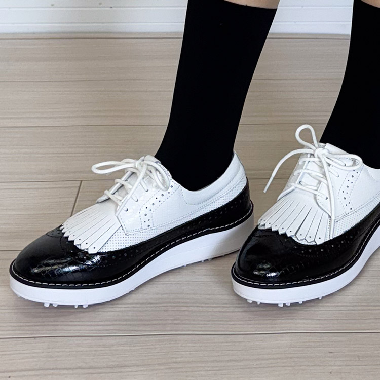 楽天市場】ゴルフシューズ レディース 韓国 トラディションズ スパイク