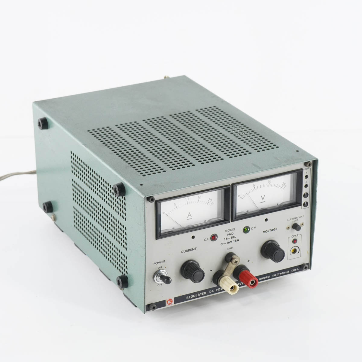 電源菊水 PAD-16-18L 0〜16V 18A 高性能コンパクト 電源菊水 PAD-16-