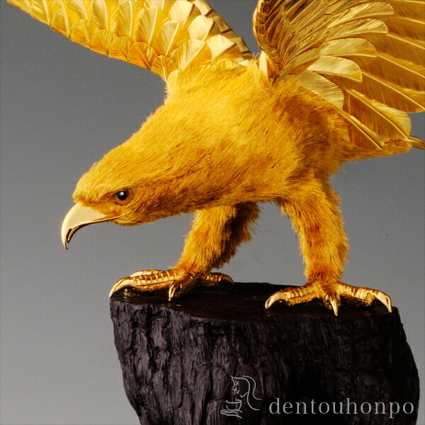 楽天市場】純金 白鷹 C 400g ( 光則（金工芸） 木札名入れ有料 高級