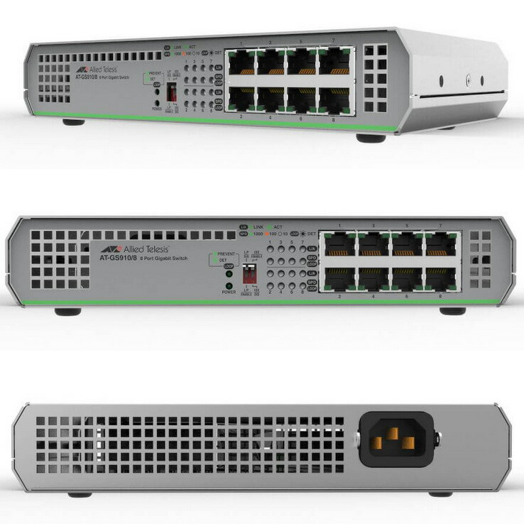 楽天市場】AT-GS910/8 2329R ギガビットイーサネット スマートスイッチ