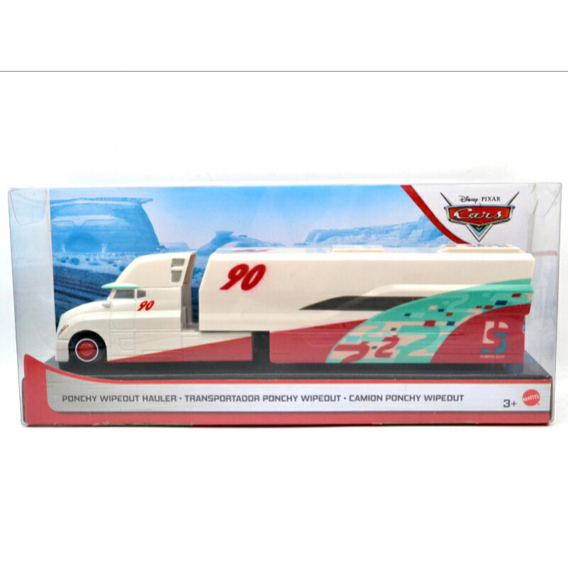 楽天市場】MATTEL CARS PONCHY WIPEOUT HAULER #90 マテル カーズ